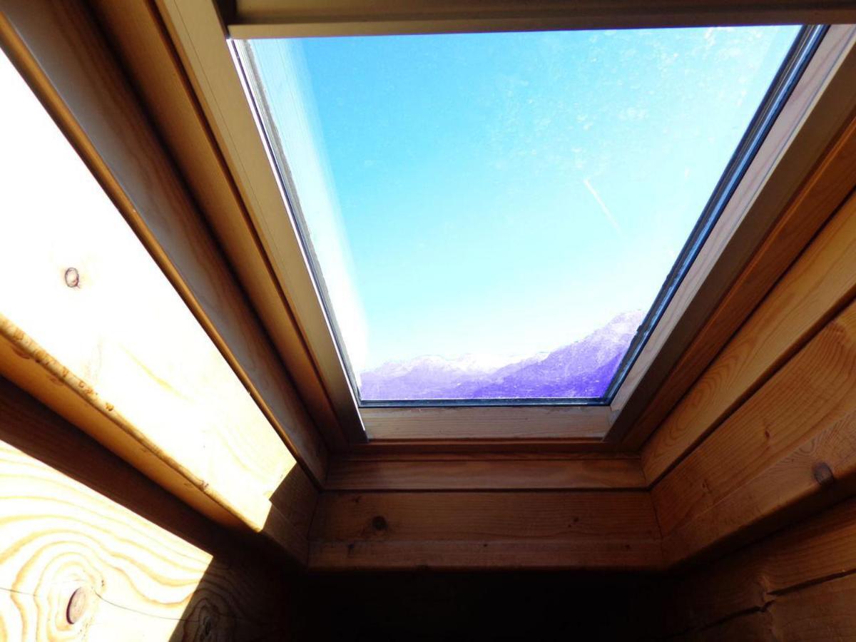 Ferienwohnung Attico Panoramico Con Soppalco Gignod Exterior foto